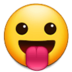 Face with Tongue :face-with-tongue: