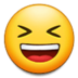 Grinning Squinting Face :grinning-squinting-face:
