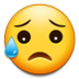 Sad but Relieved Face :sad-but-relieved-face: