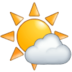 Sun Behind Small Cloud :sun-behind-small-cloud: